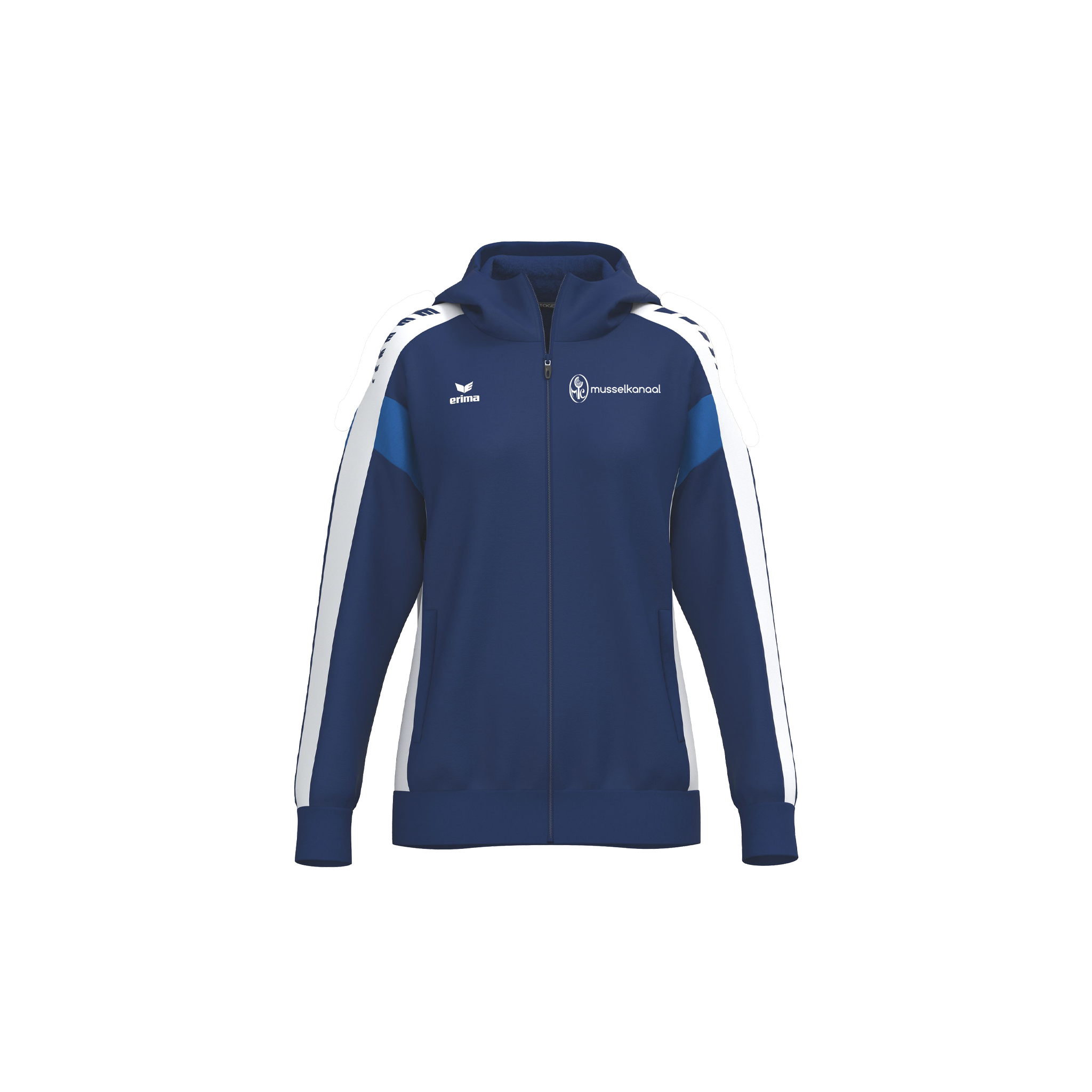 MTC Erima Celebrate 125 Trainingsjack Met Capuchon Dames