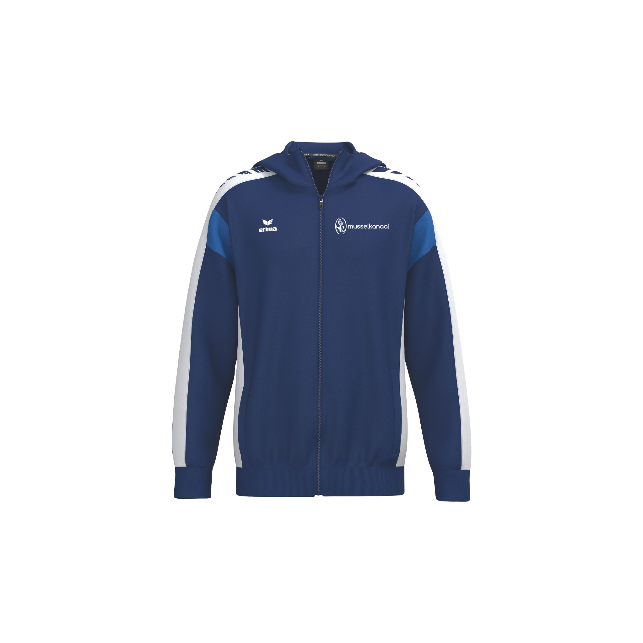MTC Erima Celebrate 125 Trainingsjack Met Capuchon Unisex