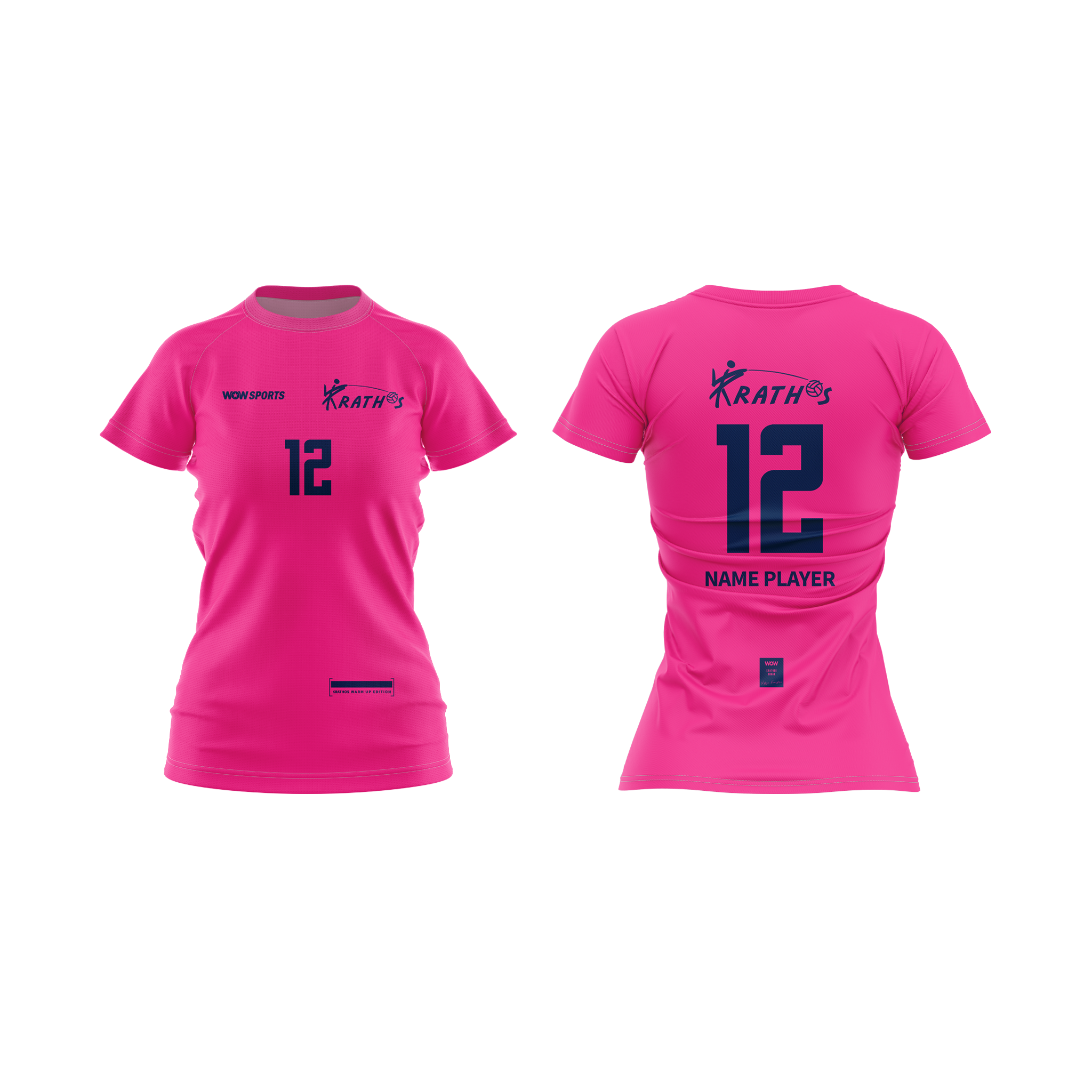 Krathos actieshirt sublimatie dames