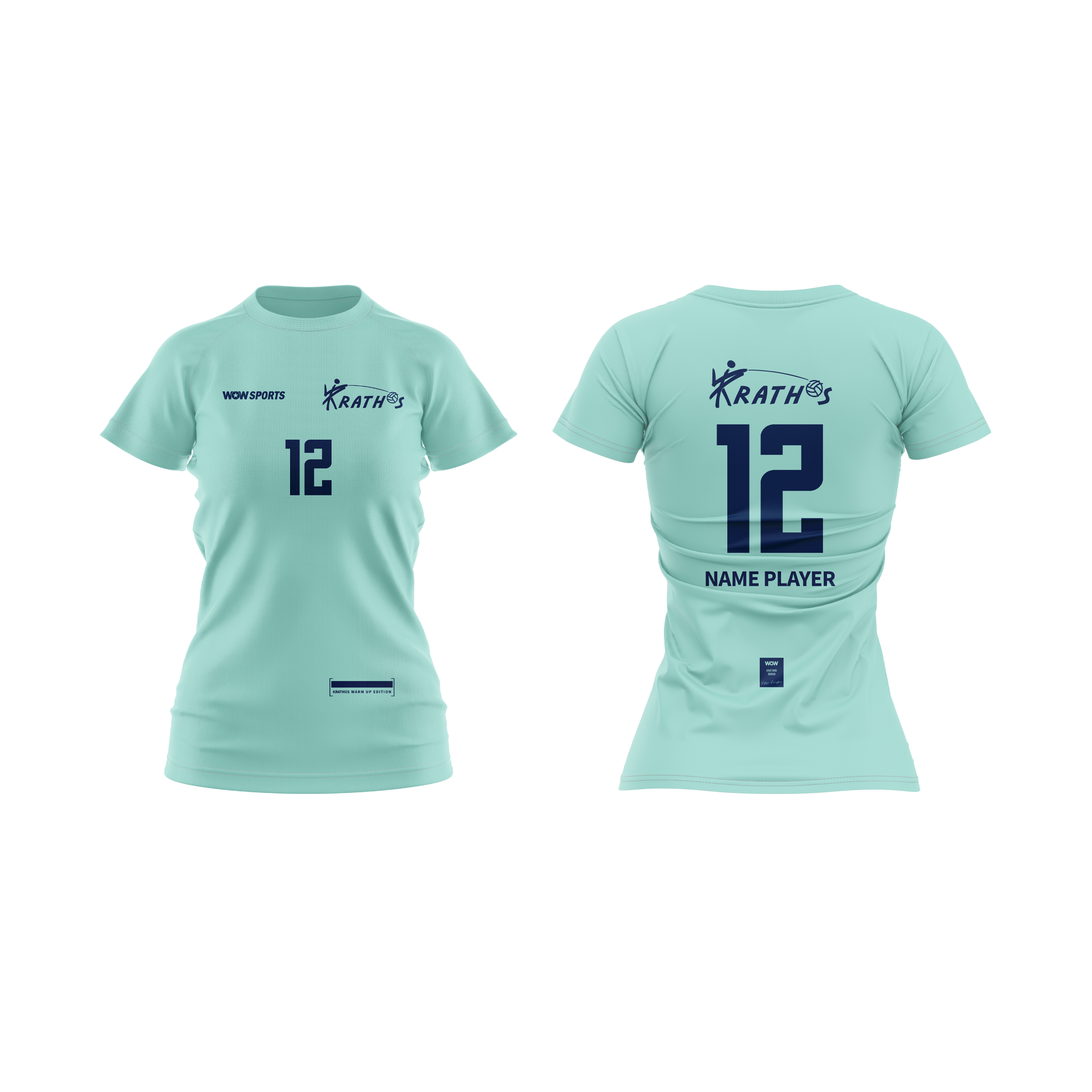 Krathos actieshirt sublimatie dames
