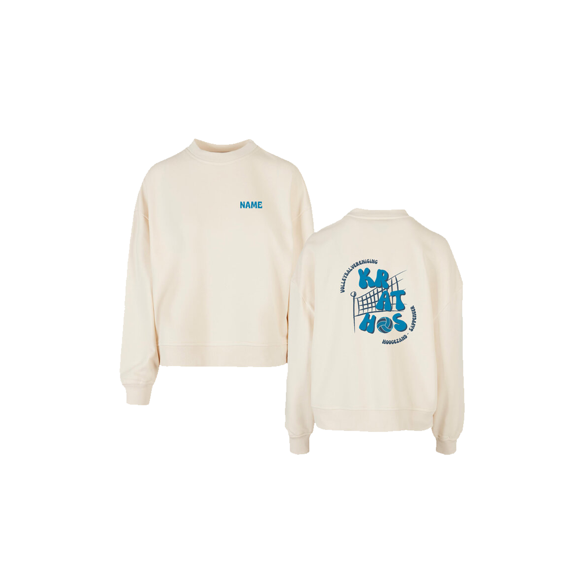 Krathos Dames Casual Oversized Sweater